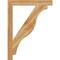 Ekena Millwork Funston Block Rough Sawn Bracket, Western Red Cedar, 4"W x 36"D x 48"H BKT04X36X48FST05RWR - alternate 4